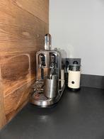 Nespresso Sage Koffiemachine + Melkopschuimer, Witgoed en Apparatuur, Koffiezetapparaten, Gebruikt, Koffiemachine, Ophalen of Verzenden
