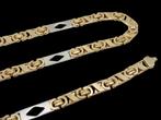 Zware 14 karaat Gouden Koningsketting Ketting Koningsschakel, Sieraden, Tassen en Uiterlijk, Kettingen, Nieuw, Ophalen of Verzenden