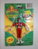 Power Rangers Bendable Gordy Toy Poseable (1994) Red Ranger, Kinderen en Baby's, Speelgoed | Actiefiguren, Ophalen of Verzenden