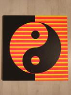 Yin Yang schilderij (50*50cm), Huis en Inrichting, Verzenden, Nieuw, Schilderij, 50 tot 75 cm