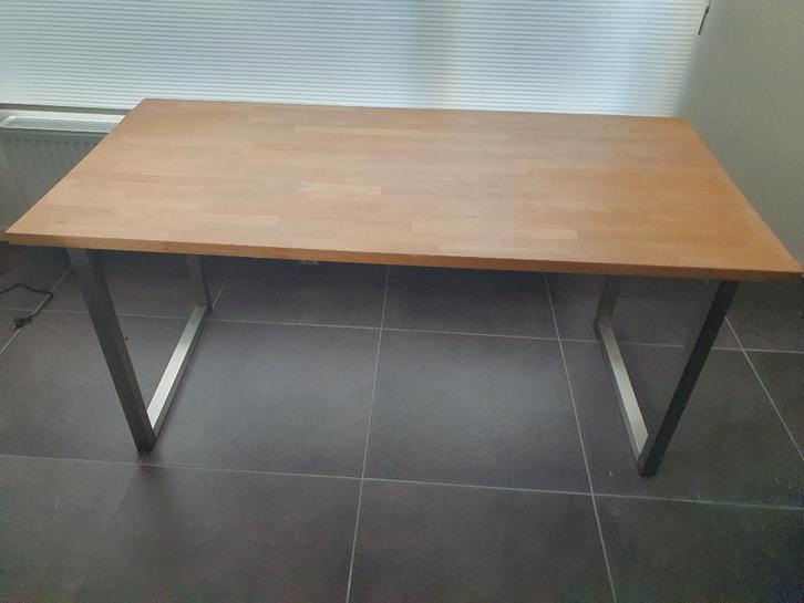 Ikea tafel/bureau, Huis en Inrichting, Bureaus, Gebruikt, Ophalen