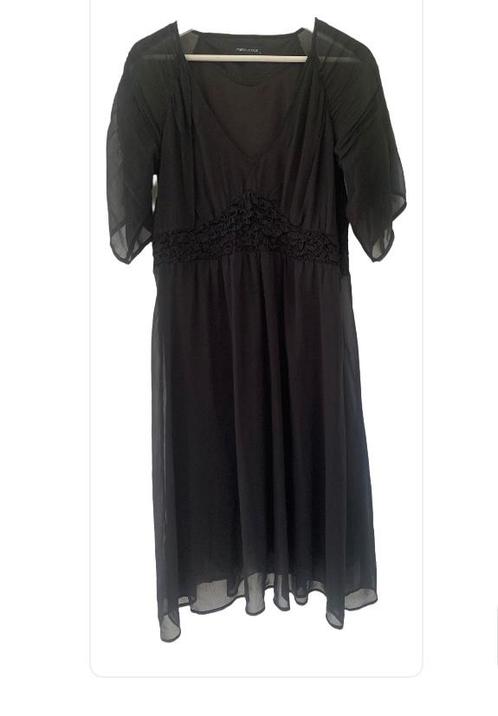 Mamalicious jurk tule zwart, Kleding | Dames, Positiekleding, Zo goed als nieuw, Jurk, Maat 38/40 (M), Zwart, Ophalen of Verzenden