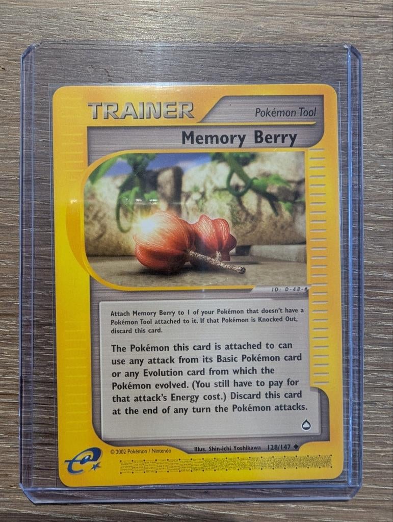 Memory Berry uit Aquapolis 128/147, Ophalen of Verzenden, Zo goed als nieuw, Losse kaart