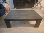 Mooie antraciete salontafel, Huis en Inrichting, Tafels | Salontafels, Ophalen, 100 tot 150 cm, Vierkant, Zo goed als nieuw