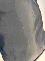 Set van 2 Grijze gordijnen met motief, Ophalen, Gebruikt, 200 cm of meer, 200 cm of meer