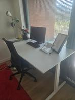 Zit-zit Bureau Hoogte Verstelbaar Slinger, Huis en Inrichting, Bureaus, Ophalen, In hoogte verstelbaar, Zo goed als nieuw, Bureau