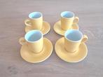 Espresso kopjes 4 st kahla kop en schotel servies koffie, Antiek en Kunst, Antiek | Servies compleet, Ophalen of Verzenden