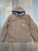 Carhartt Workwear Duck Fleece Canvas & Hoodie Bruin L, Maat 52/54 (L), Bruin, Carhartt, Ophalen of Verzenden