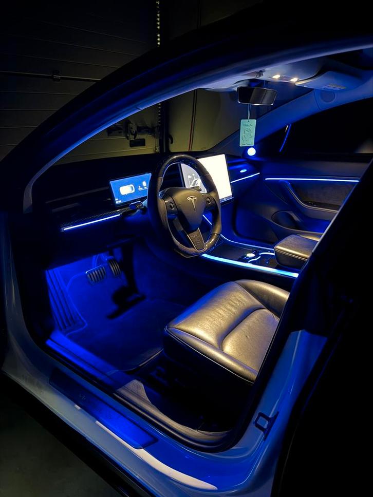 Ambient Lighting Tesla Model 3 / Model Y sfeerverlichting, Auto diversen, Tuning en Styling, Ophalen