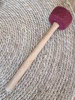 Klankschaal Klopper - Vilt & Hout - 33,5cm, Ophalen of Verzenden, Gebruikt
