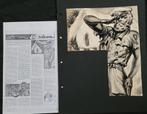 Originele tekening G van Straaten Toonder Studio PumPum 1951, Ophalen of Verzenden, 1940 tot 1960, Zo goed als nieuw