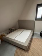 Ikea boxspring ESPEVAR, Huis en Inrichting, Gebruikt, Beige, Tweepersoons, Ophalen of Verzenden