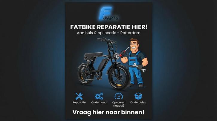 Fatbike monteur aan huis, Fietsen en Brommers, Elektrische fietsen, Nieuw, Overige merken, Ophalen