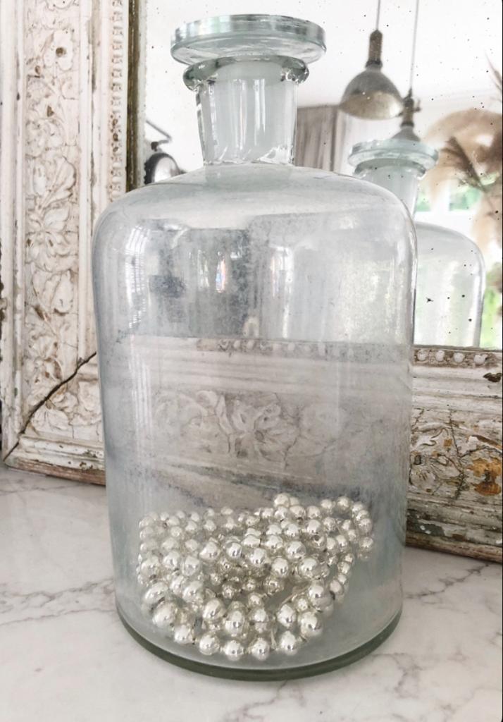 Antieke apothekerspot apothekersfles zilver armeluiszilver, Antiek en Kunst, Curiosa en Brocante, Ophalen of Verzenden