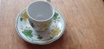 Te koop kop en schotel Villeroy en Boch Geranium, Ophalen of Verzenden, Zo goed als nieuw, Porselein, Kop en/of schotel