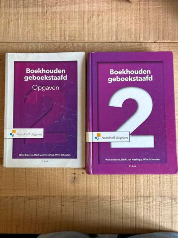 Boekhouden Geboekstaafd Deel 2 - Theorie en Opgaven beschikbaar voor biedingen