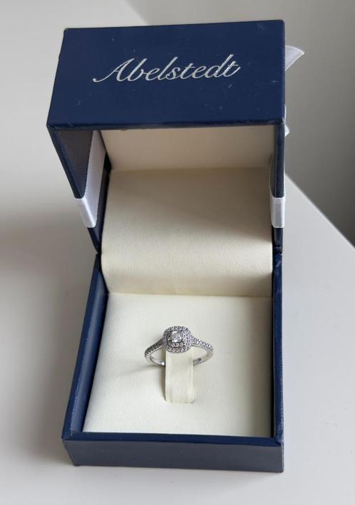 Abelstedt Oxford verlovingsring maat 52, Sieraden, Tassen en Uiterlijk, Ringen, Zo goed als nieuw, Dame, Kleiner dan 17, Zilver
