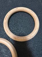 Houten Turnringen - 2 stuks, 24 cm diameter, Ophalen of Verzenden, Nieuw, Armen, Overige typen