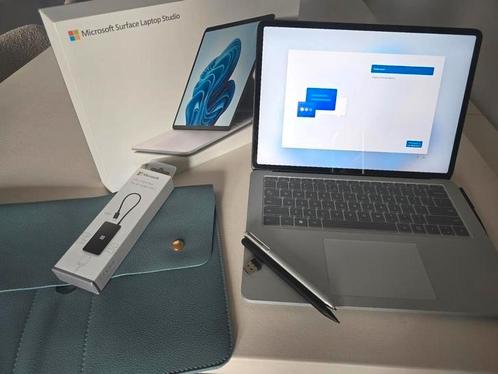 Microsoft Surface Laptop Studio i7 16GB 512GB 14,4 inch, Computers en Software, Windows Laptops, Zo goed als nieuw, 14 inch, SSD
