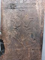 Mooi en oud houten deurpaneel / beschermpaneel Afrika, Antiek en Kunst, Ophalen of Verzenden