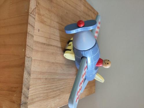 Houten vliegtuig van Janod, Kinderen en Baby's, Speelgoed | Houten speelgoed, Zo goed als nieuw, Overige typen, Ophalen of Verzenden