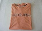 Zalmroze tshirt met geborduurd Jack & Jones , mt L, Kleding | Heren, T-shirts, Maat 52/54 (L), Ophalen of Verzenden, Jack & Jones