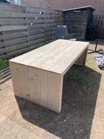 Buiten tafel stijgerhout, Tuin en Terras, Tuintafels, Ophalen, Gebruikt, Rechthoekig, Hout