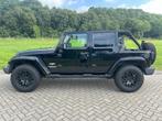 Jeep JK Unlimited 5 deurs 3.8 V6 benzine automaat 4X4 4WD, Stof, Zwart, USB, Wrangler