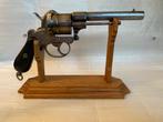 Mooie Eikenhouten Revolver standaard, Antiek en Kunst, Ophalen of Verzenden