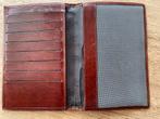 Leren portefeuille, vintage. HJ de Rooy., Sieraden, Tassen en Uiterlijk, Portemonnees, Overige merken, Gebruikt, Bruin, Ophalen of Verzenden