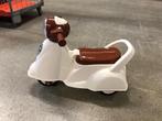 Bandits & Angels loopauto Scooter creme vanaf 1 jaar, Kinderen en Baby's, Speelgoed | Buiten | Voertuigen en Loopfietsen, Ophalen of Verzenden