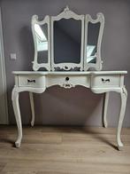 handgemaakte kaptafel in Franse Rococo-stijl, Huis en Inrichting, Tafels | Kaptafels, Ophalen, Gebruikt, Hout, Minder dan 100 cm