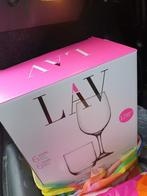 Nieuwe set van lav 12 glazen wijnglas en water, Glas of Glazen, Nieuw, Ophalen of Verzenden, Glas