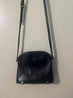 Zwarte leren schoudertas Jane Shilton- Top conditie!, Ophalen of Verzenden, Zo goed als nieuw, Zwart, Schoudertasje