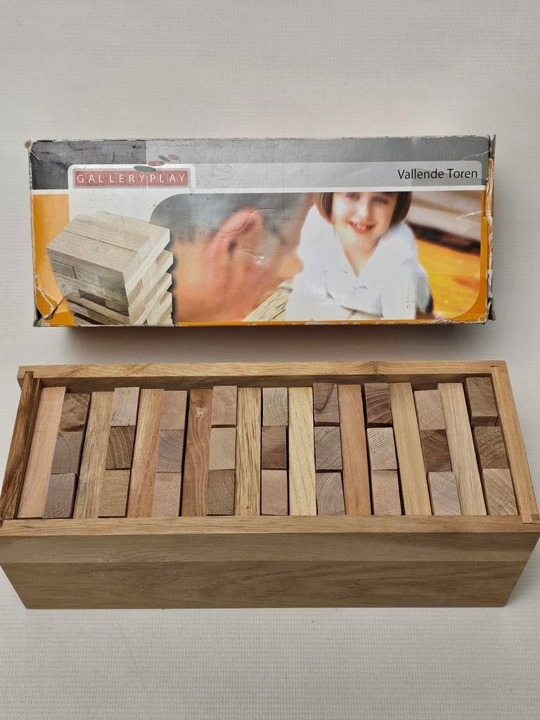 # Gallery Play Houten Vallende Toren Spel, Ophalen of Verzenden, Gebruikt