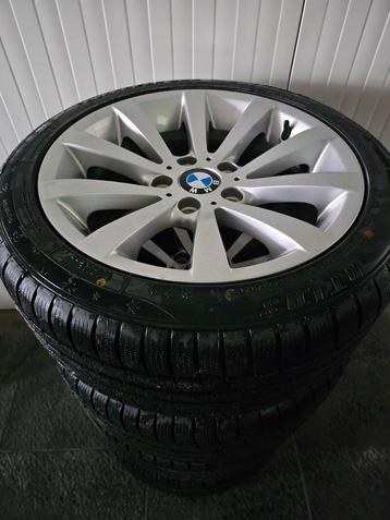 Bmw e90 e91 alu velgen met winterbanden 17 inch  beschikbaar voor biedingen