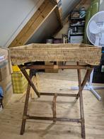 Bijzettafel, Tuin en Terras, Tuinsets en Loungesets, Ophalen of Verzenden, Wicker, Bijzettafel, 2 zitplaatsen