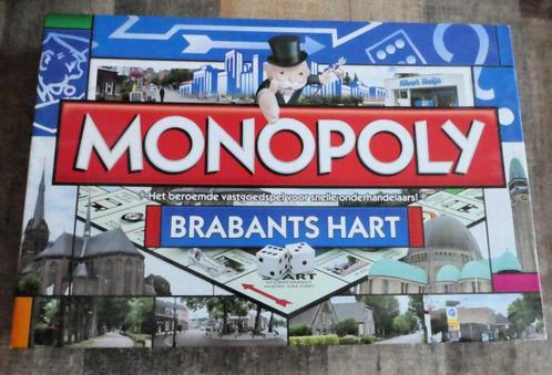 Monopoly Brabants Hart Monopolie vanaf 8 jaar. z.g.a.n., Hobby en Vrije tijd, Gezelschapsspellen | Bordspellen, Zo goed als nieuw