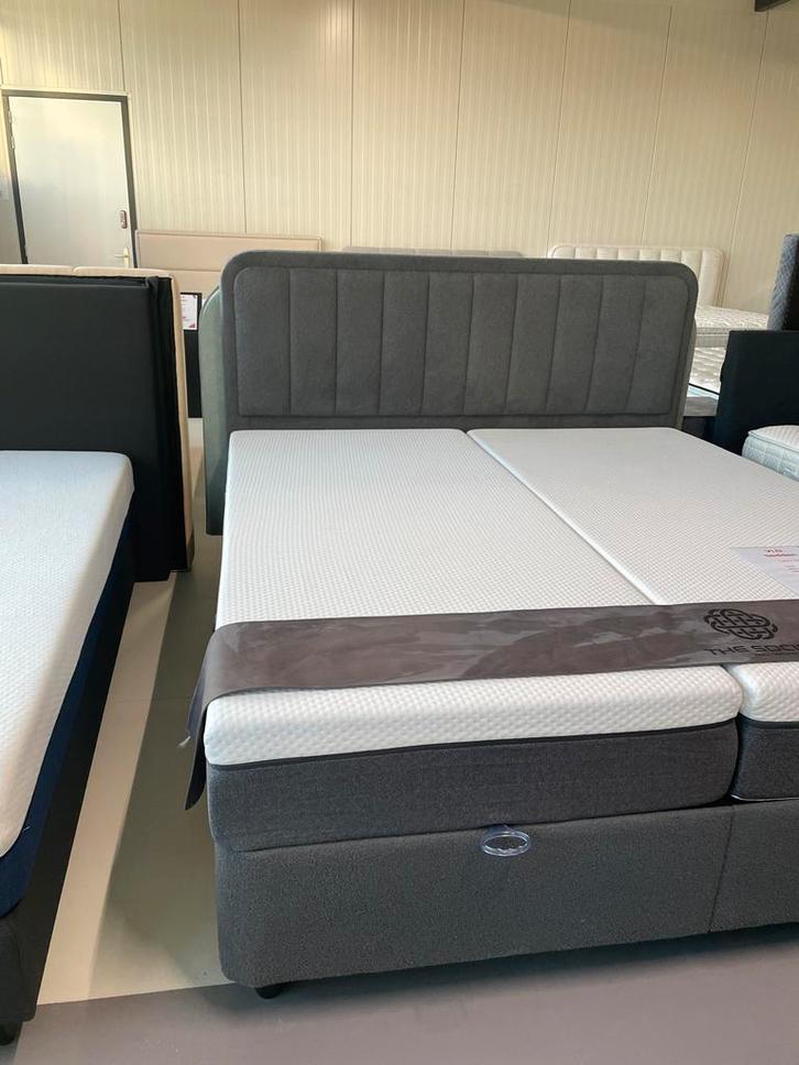 LEO V2 Boxspring met Emma Matrassen & Opbergruimte, Kinderen en Baby's, Kinderkamer | Stapelbedden en Hoogslapers, Nieuw, Ophalen of Verzenden