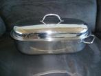 Oven braadpan voor vis op gas WMF en elec oven, Huis en Inrichting, Keuken | Potten en Pannen, Ophalen, Zo goed als nieuw, Rvs