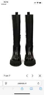 Echt leren laarzen, zwart, platformlaarzen, Kazar, ZARA, Kleding | Dames, Schoenen, Ophalen of Verzenden, Zo goed als nieuw, Zwart