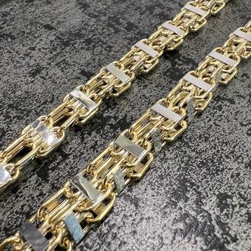 14 karaat gouden ketting magnum schakel 70cm nieuw beschikbaar voor biedingen