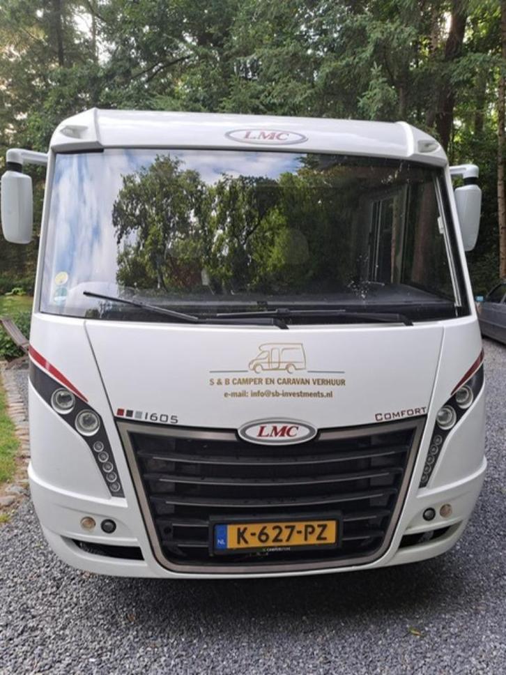 te HUUR Luxe 5-p LMC integraal camper, all-inclusive, Caravans en Kamperen, Verhuur