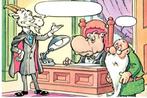 Kaart Bommel en Tom Poes - Sickbok Dickerdack prlwytzkofsky, Verzamelen, Ophalen of Verzenden, Olivier B, Bommel en Tom Poes, Zo goed als nieuw