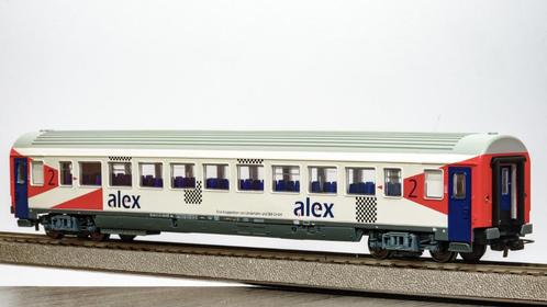 PIKO: ALEX 2e klas rijtuig (uit starterset 57130) voor H0-sp, Hobby en Vrije tijd, Modeltreinen | H0, Gebruikt, Wagon, Gelijkstroom