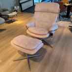 NIEUW: Stressless Relaxfauteuil Rome M inclusief Hocker, Ophalen, Nieuw, 75 tot 100 cm, 50 tot 75 cm