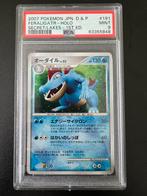 1st edition Feraligatr #191 holo PSA 9 Pokémon kaart, Ophalen of Verzenden, Zo goed als nieuw, Losse kaart