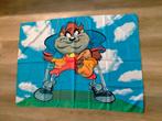 Tazmanian Devil Taz rugby Looney Tunes Warner Bros vlag, Ophalen of Verzenden, Looney Tunes, Zo goed als nieuw, Overige typen