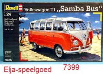 NIEUW Revell 1:24 VOLKSWAGEN T1 Samba bus modelbouw 7399 beschikbaar voor biedingen