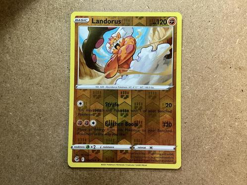 1x Landorus [FST 148/264] (Near Mint, Reverse Holo), Hobby en Vrije tijd, Verzamelkaartspellen | Pokémon, Zo goed als nieuw, Losse kaart